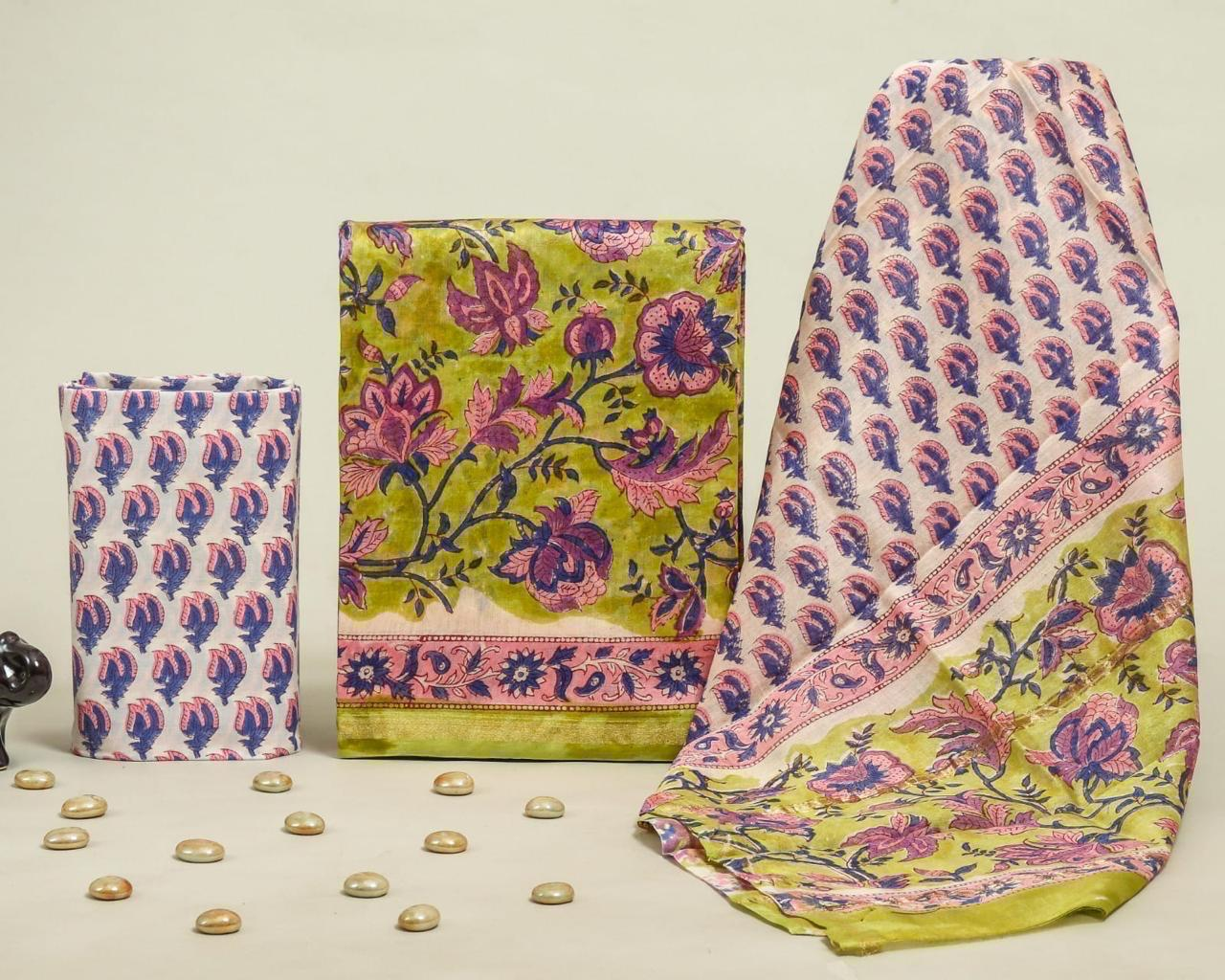 Chanderi Silk Suits