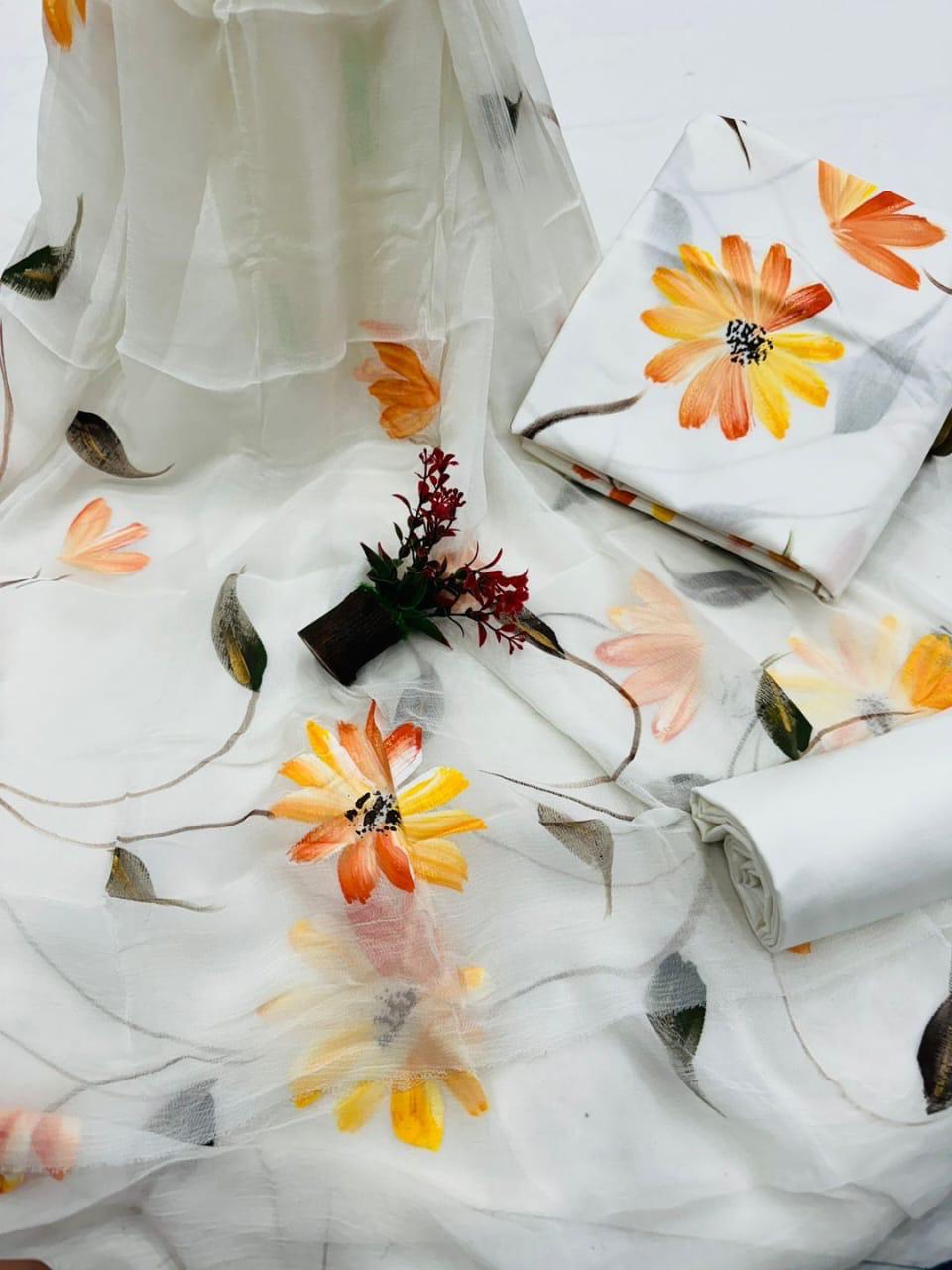 Chiffon Duppatta Suits
