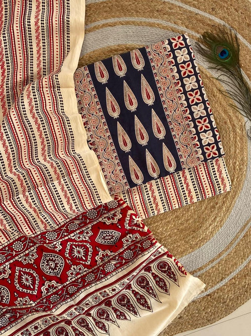 Ajrakh Suit