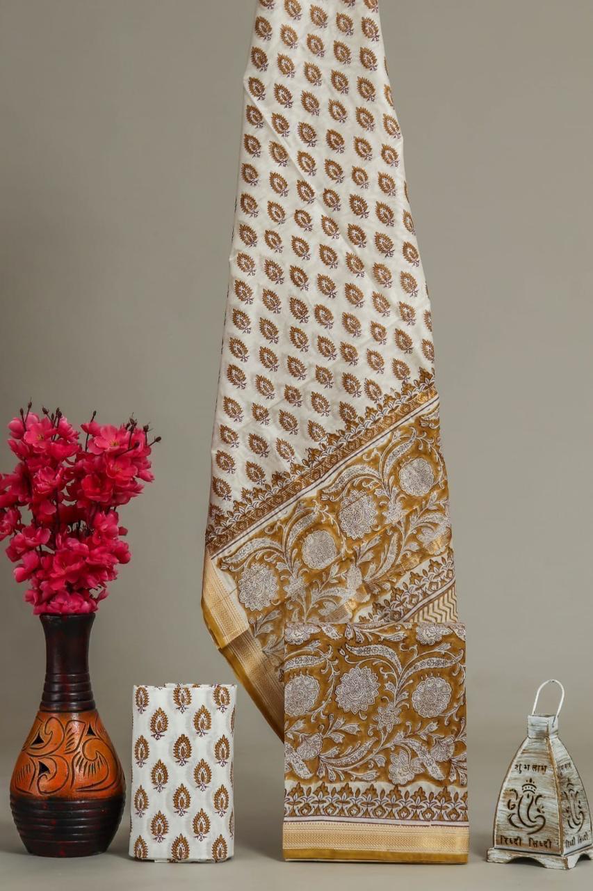 Maheshwari Silk Suit