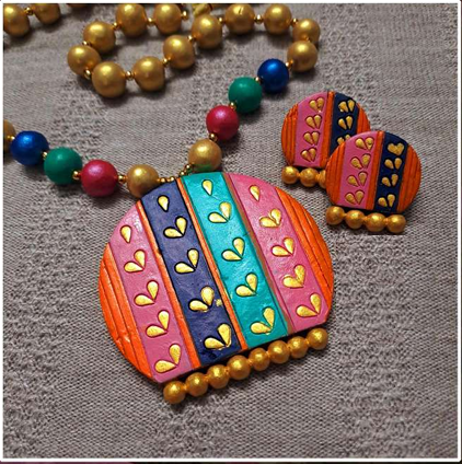 IMG 52 TERRACOTTA NECKLACE