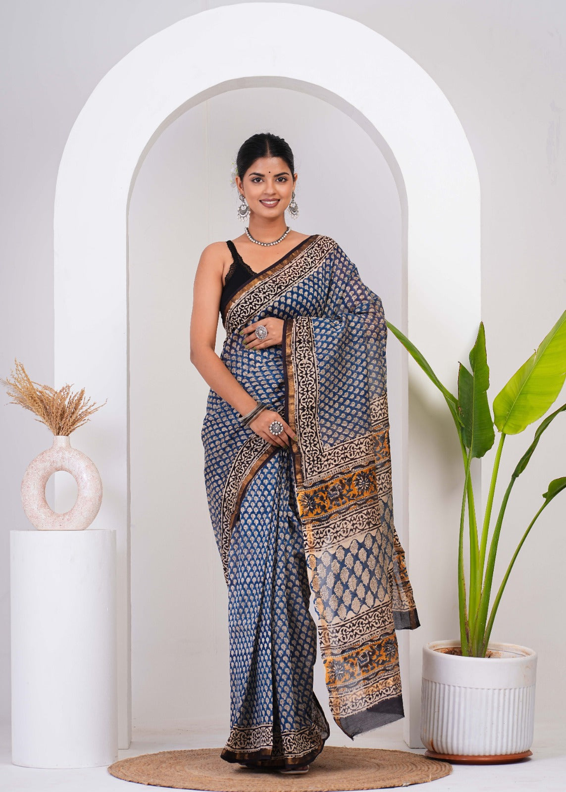 Maheshwari Silk Saree