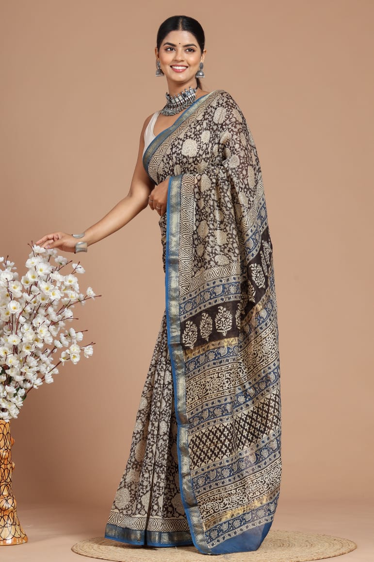 Maheshwari Silk Saree