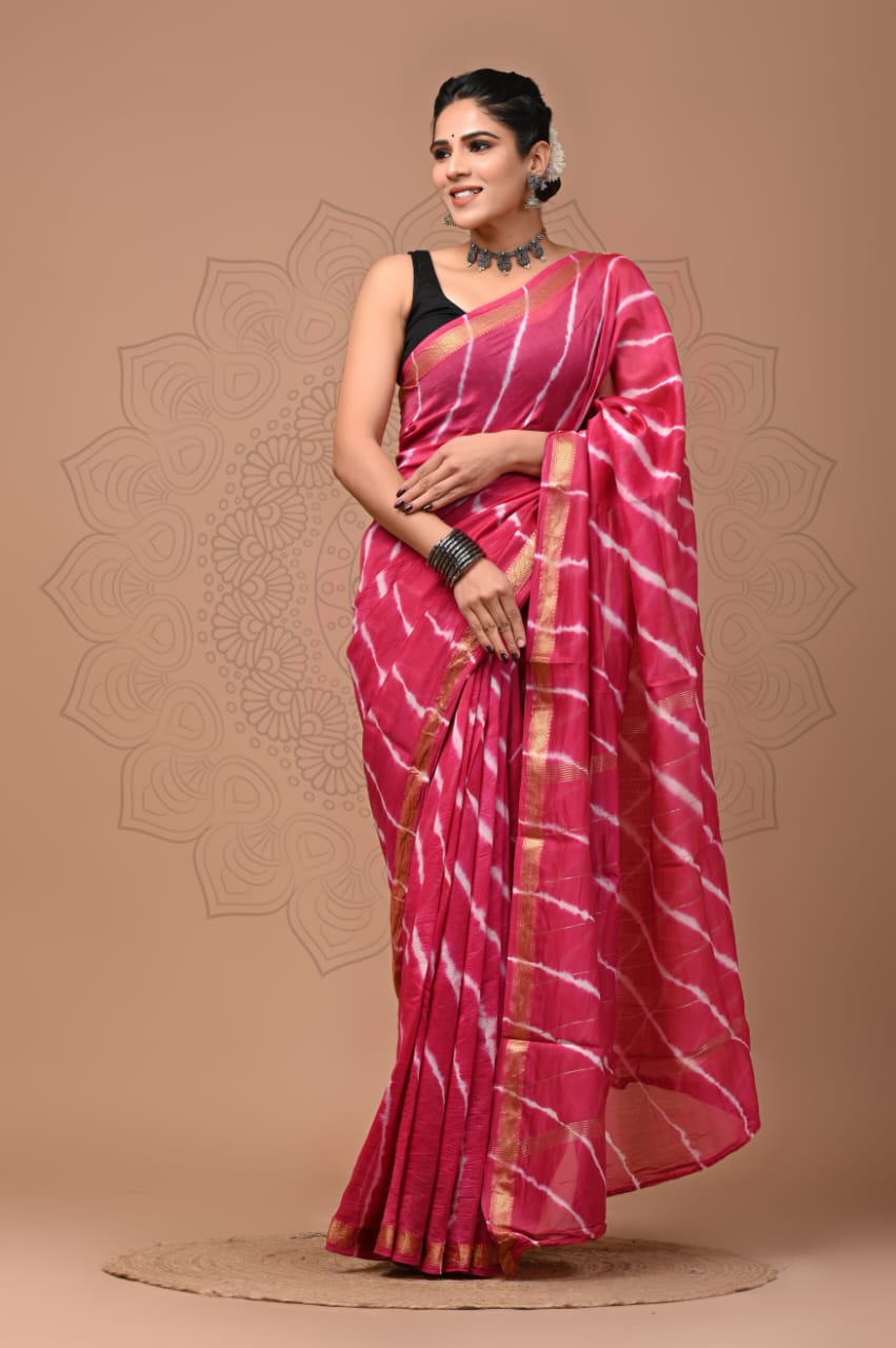 Maheshwari Silk Saree