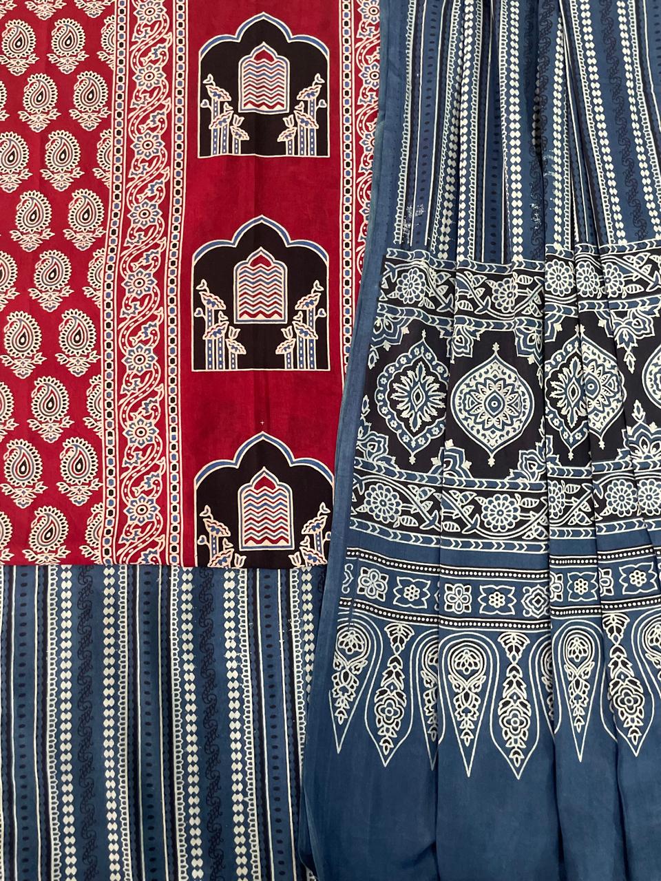 Ajrakh Suit