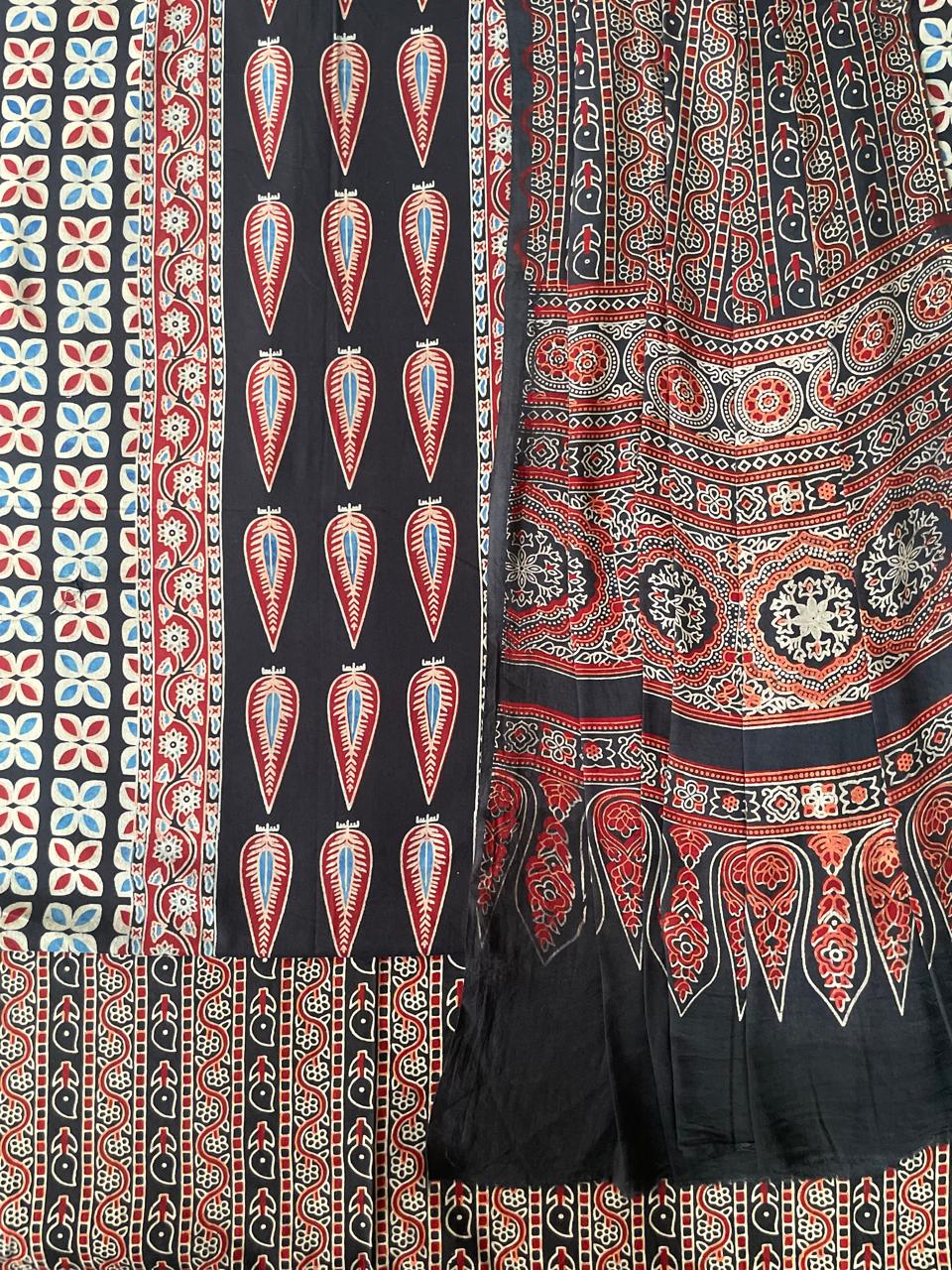 Ajrakh Suit