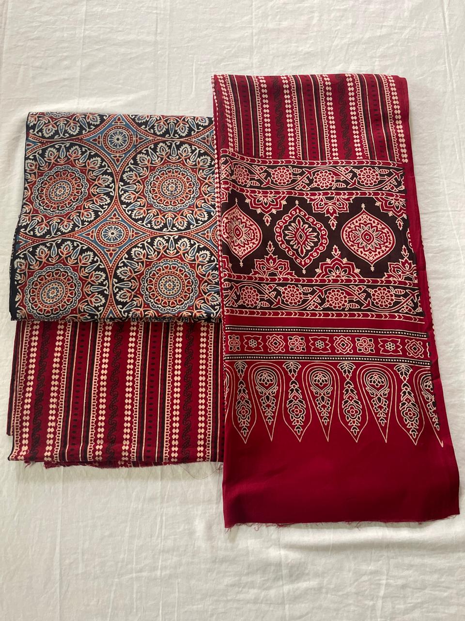 Ajrakh Suit