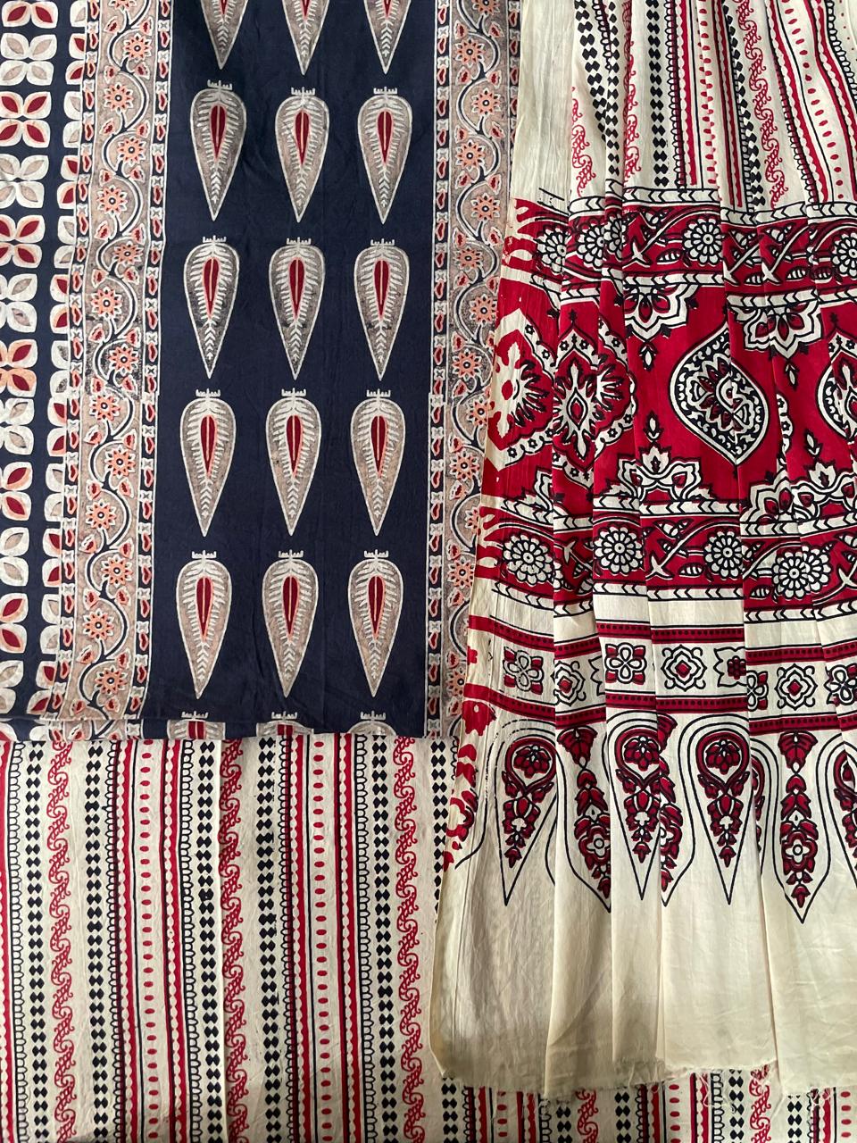 Ajrakh Suit