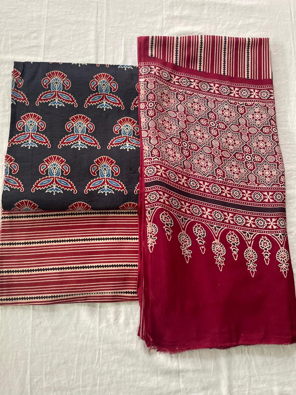 Ajrakh Suit