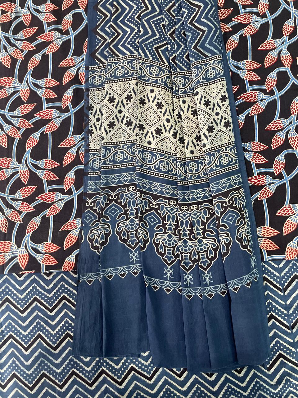 Ajrakh Suit