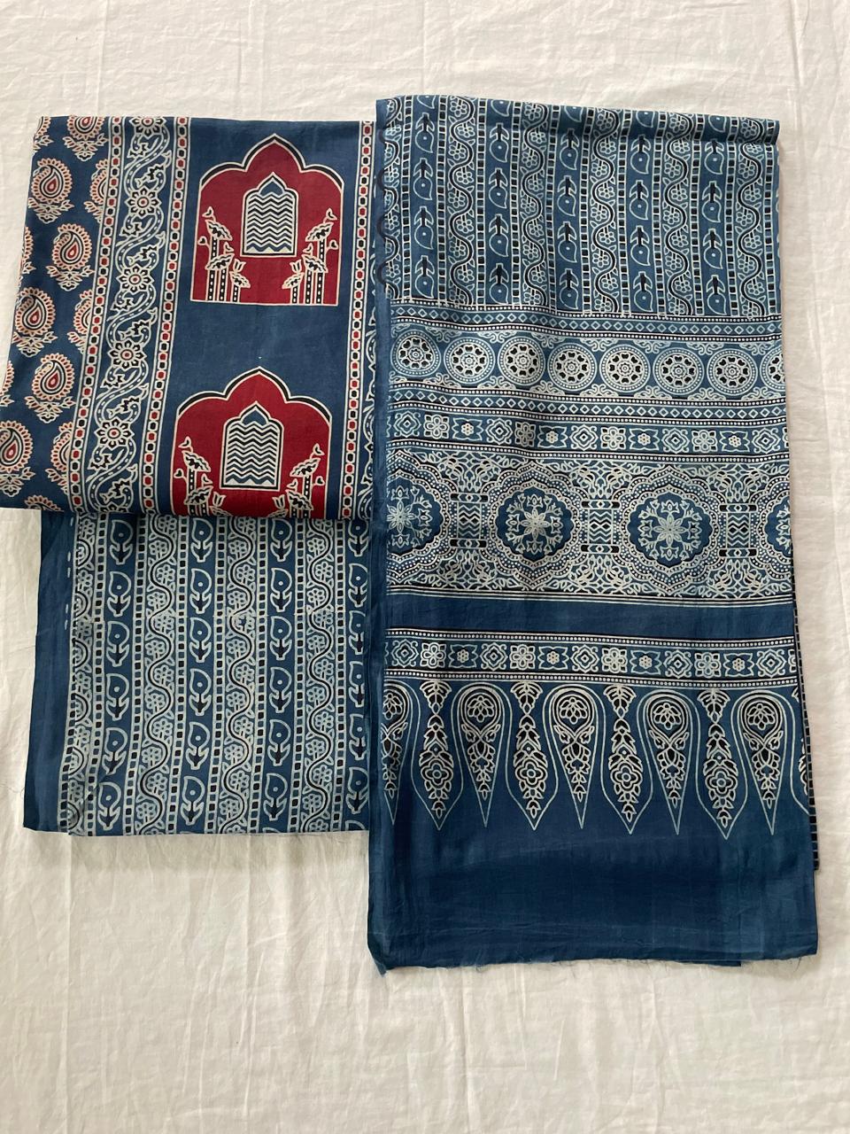 Ajrakh  Suit