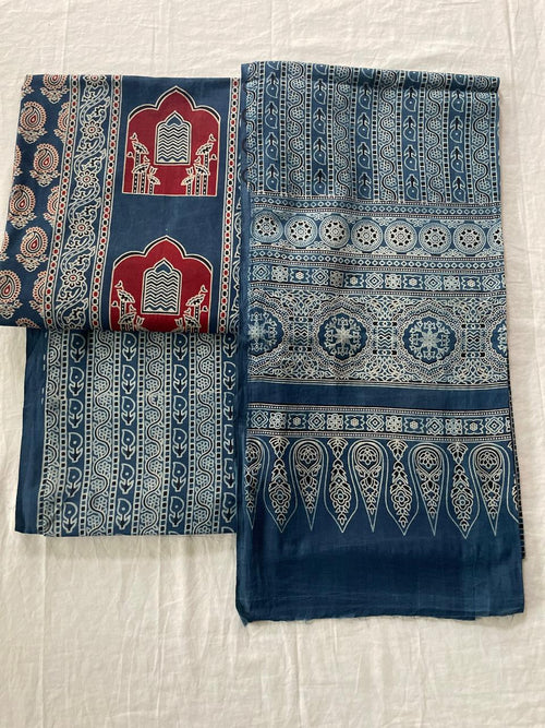 Ajrakh  Suit