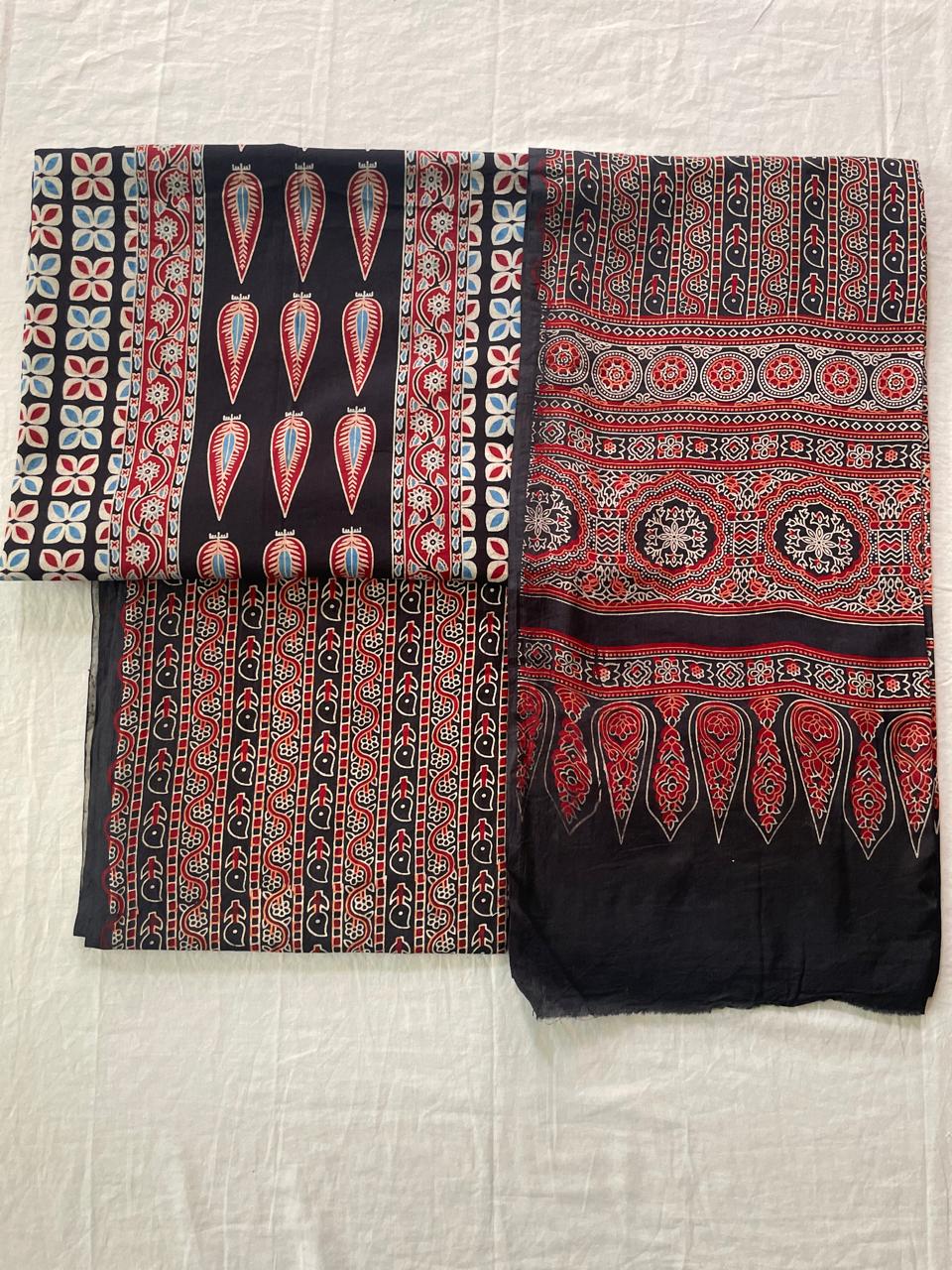 Ajrakh Suit