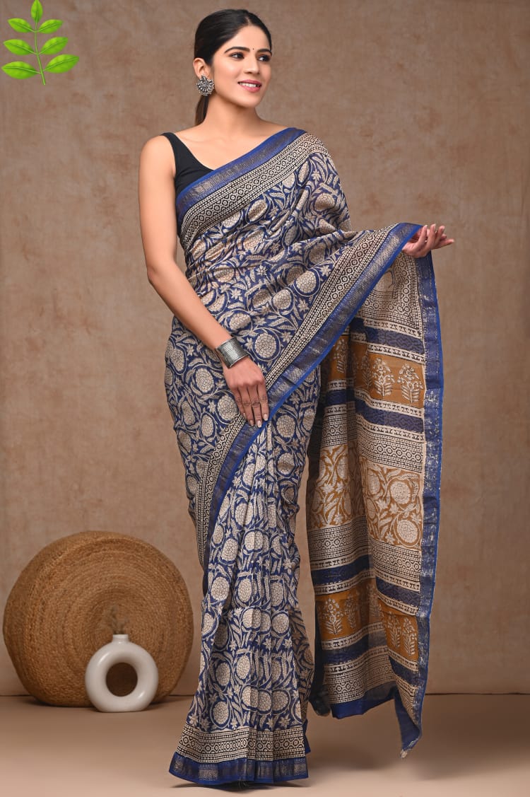Maheshwari Silk Saree