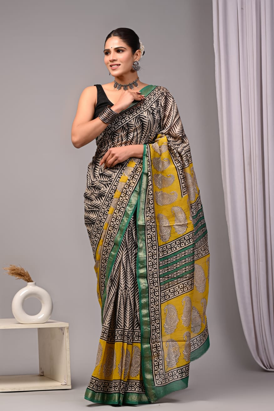 Maheshwari Silk Saree