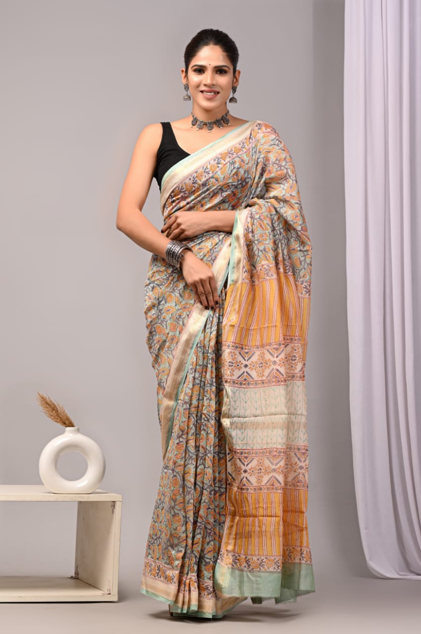 Maheshwari Silk Saree